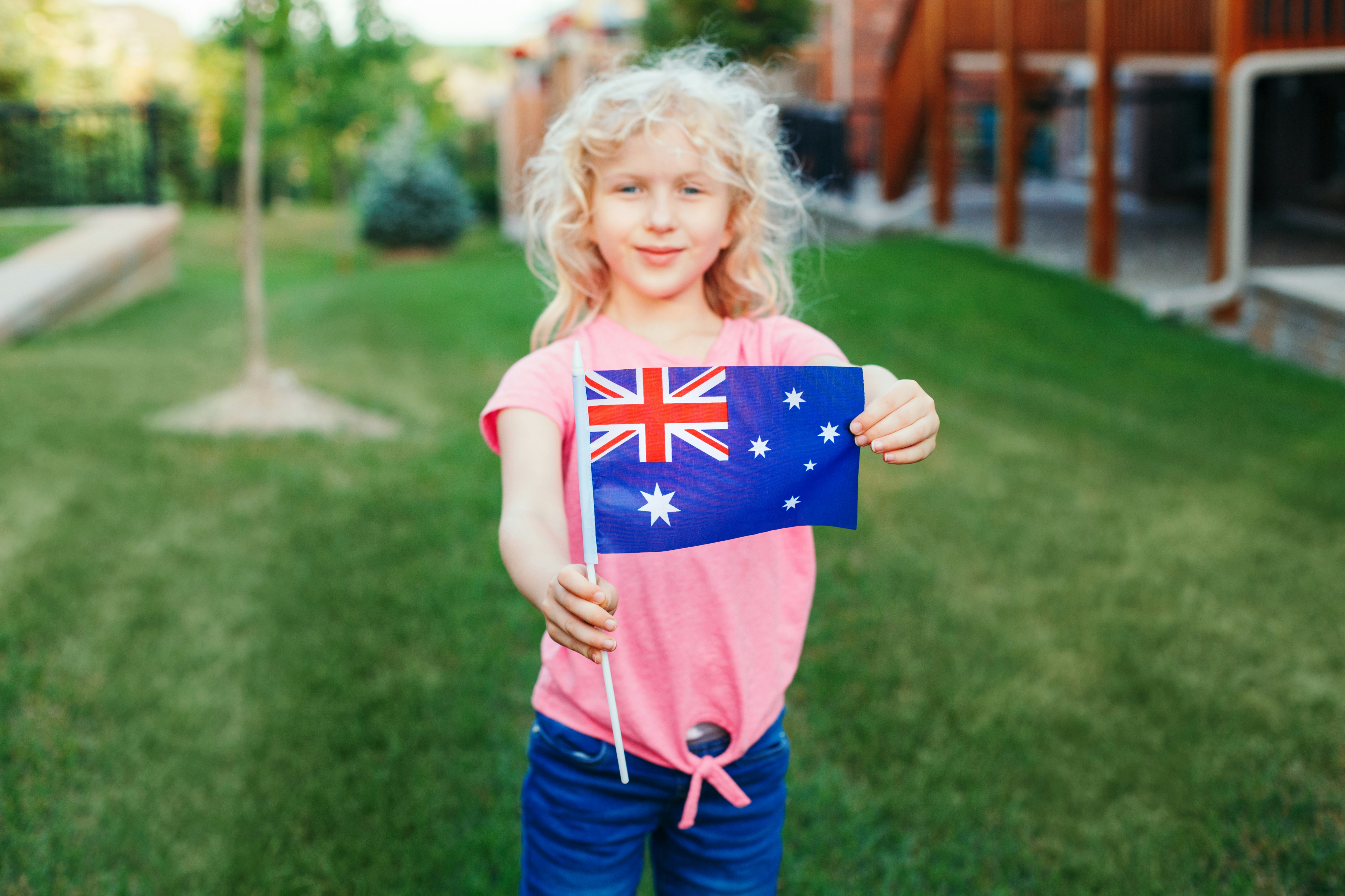 Austraian Girl Flag