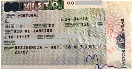 Visto Portugal